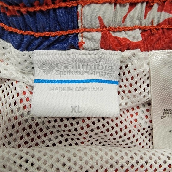 Columbia PFG Super Backcast Hawaiian Marlin Water Shorts FM-4542 Mens XL (6") - Picture 2 of 11